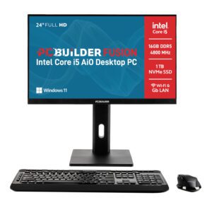 PCB-AIO-FIB24-I5161000-D5 PCBuilder-FUSION-24-inch-Intel-Core-i5-12400-16GB-DDR5-1TB-Windows-11-AiO-Desktop-PC wr 01a PCBuilder FUSION 24" Intel Core i5-12400 16GB DDR5 1TB Windows 11 AiO Desktop PC