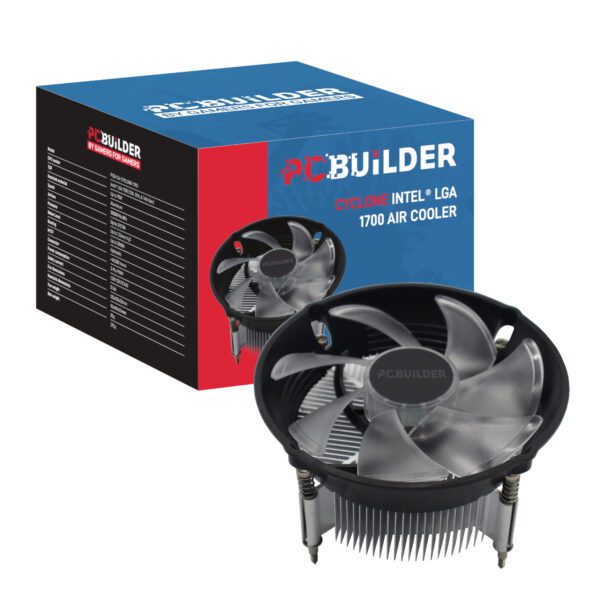 PCB-CA-CYCLONE1700 PCBuilder-Cyclone-Intel-LGA-1700-Air-Cooler- wr 05a PCBuilder CYCLONE Intel® LGA 1700 Air Cooler