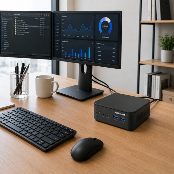 PCB CUBE 100U12G HOME PCBuilder-CUBE-Intel-Core-3-100U-12GB-DDR5-512GB-Windows-11-Home-Mini-PC wr 06a PCBuilder CUBE Intel Core 3-100U 12GB DDR5 512GB Windows 11 Home Mini PC