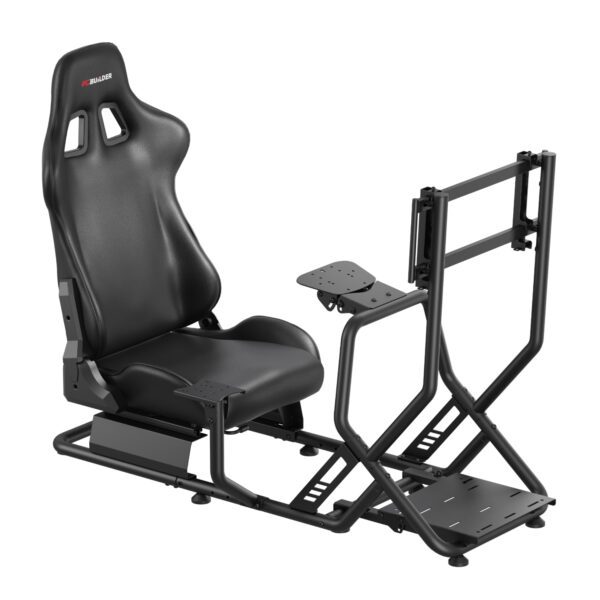 PCB PS DAYTONA PCBuilder-DAYTONA-Racing-Simulator-Cockpit-Black wr 01a PCBuilder DAYTONA Racing Simulator Cockpit