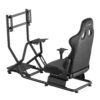 PCB PS DAYTONA PCBuilder-DAYTONA-Racing-Simulator-Cockpit-Black wr 02a PCBuilder DAYTONA Racing Simulator Cockpit