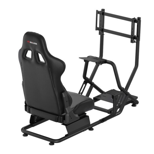 PCB PS DAYTONA PCBuilder-DAYTONA-Racing-Simulator-Cockpit-Black wr 05a PCBuilder DAYTONA Racing Simulator Cockpit