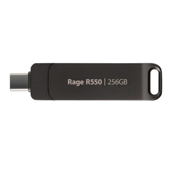 Patriot Rage R550 256GB USB3.2 Swing Type A to Type-C Flash Drive