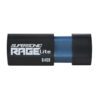 PEF64GRLB32U wr 01a Patriot Rage Lite 64GB USB3.2 Flash Drive - Black