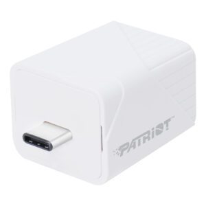 PI256GCUW30C Patriot-iLuxe-Cube-256GB-Type-C-Smart-Backup-Solution-White wr 01 Patriot iLuxe Cube 256GB Type-C Smart Backup Solution - White