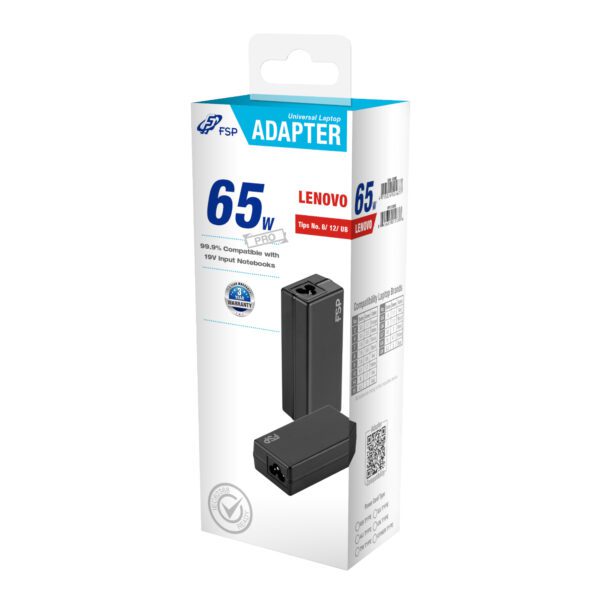 PNA0652525 FSP-NB-65W-Lenovo-Notebook-Adapter wr 05 FSP PRO 65W Universal Laptop Adapter – Lenovo
