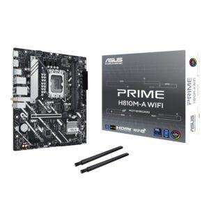 PRIME-H810M-AWIFI Asus-PRIME-H810M-A-WIFI-LGA1851-Micro-ATX-Motherboard-Black wr 01 Asus PRIME H810M-A WIFI LGA1851 Micro ATX Motherboard