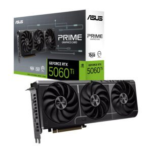 PRIME-RTX5060TI-16G ASUS-PRIME-GeForce-RTX-5060-Ti-16GB-GDDR7-Graphics-Card wr 01 ASUS PRIME GeForce RTX 5060 Ti 16GB GDDR7 Graphics Card