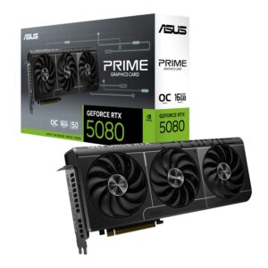 PRIME-RTX5080-O16G-WR-01 ASUS PRIME GeForce RTX 5080 16GB OC Edition GDDR7 Graphics Card