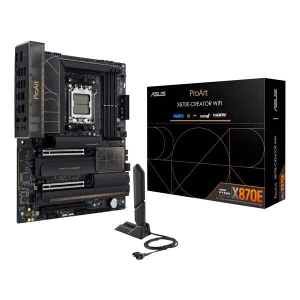PROARTX870E-CREATORWIFI-WR-01 ASUS ProArt X870E-Creator WiFi AM5 ATX Motherboard