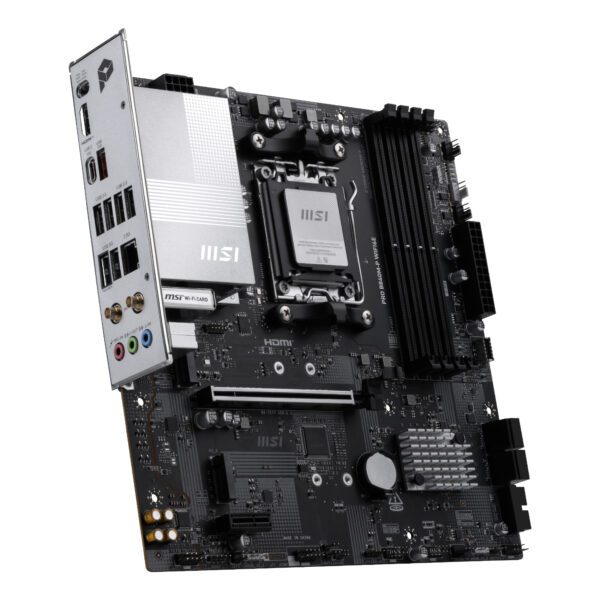 MSI PRO B840M-P Wi-Fi 6E AMD AM5 MATX Gaming Motherboard