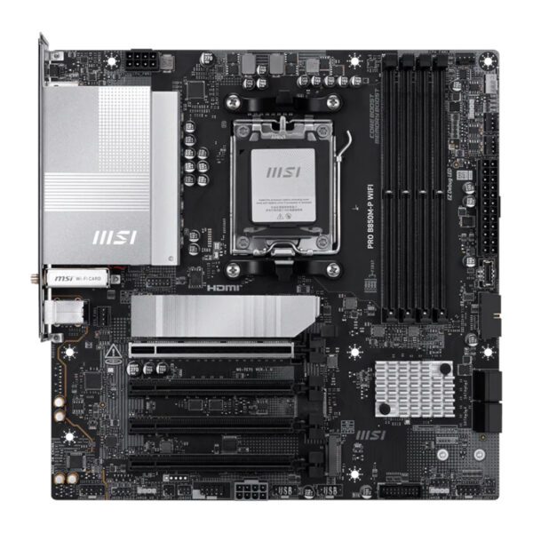MSI PRO B850M-P WIFI AM5 mATX Motherboard