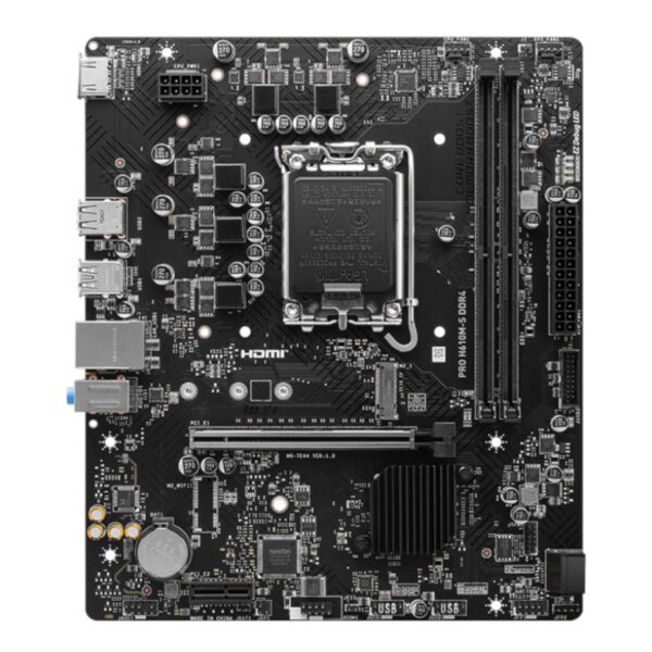PROH610M-SDDR4 MSI-H610M-S-PRO-LGA1700-M-ATX-2X-DDR4 wr 02 MSI H610M-S PRO LGA1700 M-ATX DDR4 Motherboard