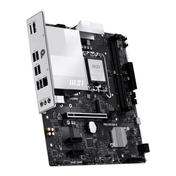 PROH810M-B MSI-H810M-B-PRO-LGA1851-M-ATX-2X-DDR5 wr 04 MSI H810M-B PRO LGA1851 M-ATX DDR5 Motherboard