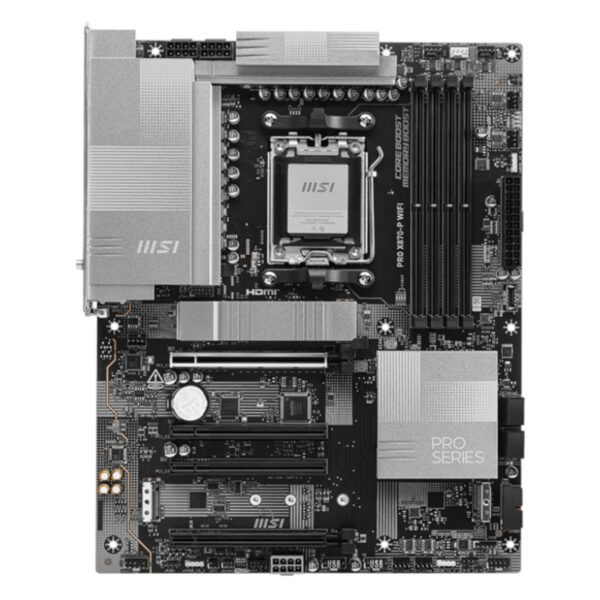 PROX870-PWIFI MSI-X870-PRO-AM5-ATX-4X-DDR5 wr 02 MSI PRO X870-P WIFI AM5 ATX DDR5 Motherboard