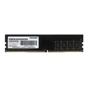 PSD48G320081 Patriot-Signature-Line-DDR4-8GB-3200MHz-Single-Rank-UDIMM-Black wr 01 Patriot Signature Line 8GB DDR4 3200MHz Desktop Memory