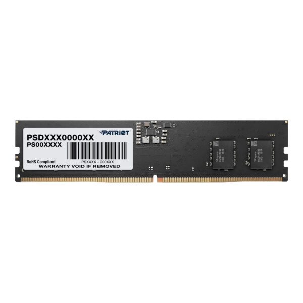 PSD58G480041 Patriot-Signature-Line-8GB-4800MHz-DDR5-UDIMM-Desktop-Memory wr 01 Patriot Signature Line 8GB 4800MHz DDR5 UDIMM Desktop Memory