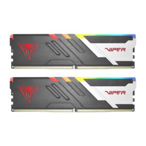 PVVR532G600C36K wr 01a Patriot Viper Venom RGB 32GB DDR5 6000MHz UDIMM Gaming Memory Kit