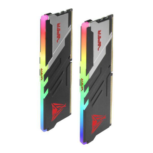 PVVR532G600C36K wr 02a Patriot Viper Venom RGB 32GB DDR5 6000MHz UDIMM Gaming Memory Kit