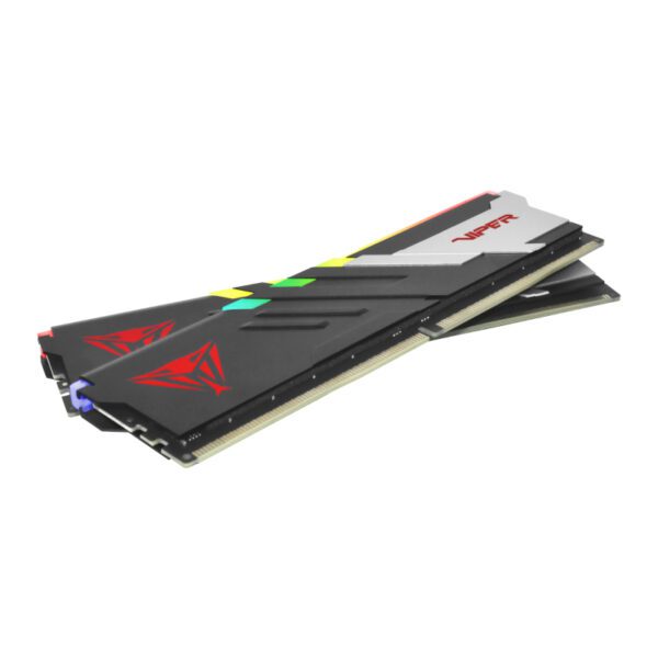 PVVR532G600C36K wr 03a Patriot Viper Venom RGB 32GB DDR5 6000MHz UDIMM Gaming Memory Kit