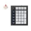Q0M-M1 Keychron Q0 Max QMK Gateron Jupiter Red wr 01 Keychron Q0 Max QMK Gateron Jupiter Red RGB Wireless Custom Number Pad Carbon Black
