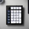 Q0M-M4 Keychron-Q0-Max-QMK-Gateron-Jupiter-Banana-RGB-Wireless-Custom-Number-Pad-Carbon-Black wr 04a Keychron Q0 Max QMK Gateron Jupiter Banana RGB Wireless Custom Number Pad Shell White