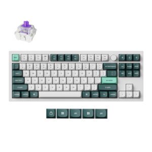 Q3H-P1 Keychron-Q3-HE-QMK-Wireless-Custom-Keyboard-Nebula-Switch-Shell-White wr 01a Keychron Q3 HE QMK 80% Wireless Custom Mechanical Keyboard (Nebula Switch) - Shell White