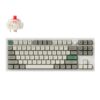Q3M-P1 Keychron Q3 Max 80 Full Assembled Knob R wr 01 Keychron Q3 Max 80% Full Assembled Knob Red Switch Hot-Swap Gateron Jupiter RGB Wireless Keyboard - Shell White