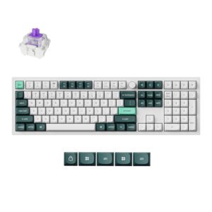 Q6H-P1 Keychron-Q6-HE-QMK-Full-size-Wireless-Custom-Mechanical-Keyboard-Nebula-Switch-–-Shell-White wr 01a Keychron Q6 HE QMK Full-size Wireless Custom Mechanical Keyboard (Nebula Switch) – Shell White