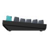 Q6M-M1 Keychron-Q6-Max-QMK-VIA-Wireless-Mechanical-Keyboard-Red-Switches wr 06a Keychron Q6 Max 100% Full Assembled Knob Red Switch Hot-Swap Gateron Jupiter RGB Wireless Keyboard - Black