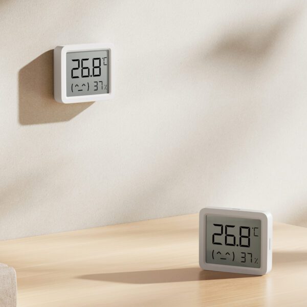 QBH4312GL Xiaomi-Smart-Temperature-and-Humidity-Monitor-3-Mini-White wr 06a Xiaomi Smart Temperature and Humidity Monitor 3 Mini