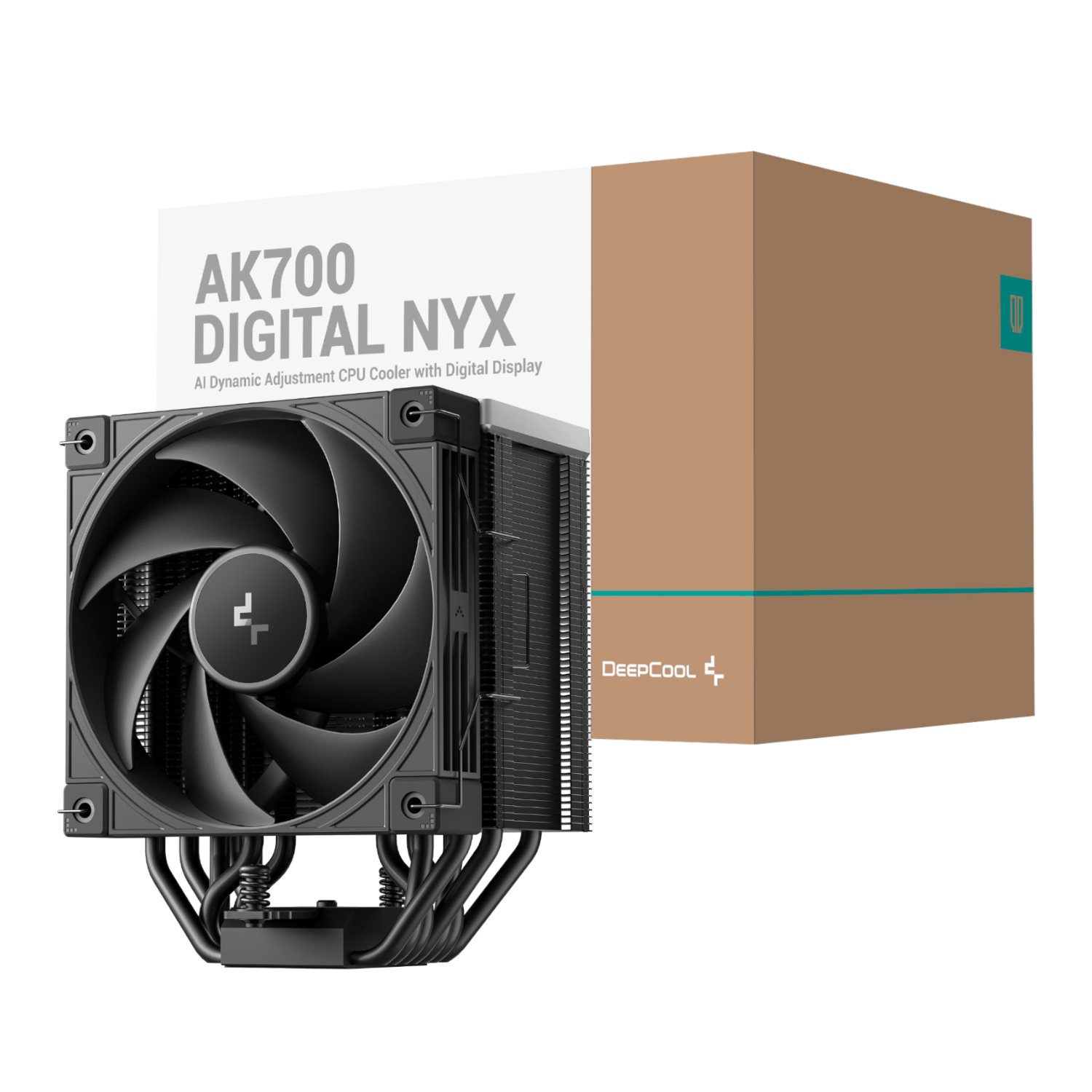R-AK700-BKNNMN-GJD-1 DeepCool AK700 DIGITAL NYX 120mm Air Coo wr 01 DeepCool AK700 DIGITAL NYX 120mm Air Cooler - Black