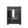 R-CG330-BKNGM3-G DEEPCOOL CHASSIS CG330 5F MATX ARGB BK wr 06 Deepcool CG330 3F Panoramic Dual-Chamber Micro-ATX Gaming Chassis - Black