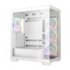 DeepCool CG580 4F V2 ARGB ATX Gaming Chassis – White