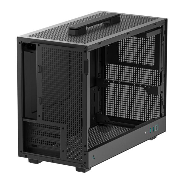 R-CH160-BKNGM0-G DeepCool-CH160-PLUS-Micro-ATX-Chassis-Black wr 05a DeepCool CH160 PLUS Micro-ATX Chassis - Black