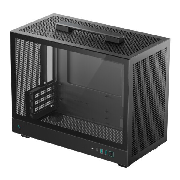 R-CH160-BKNGM0-G DeepCool-CH160-PLUS-Micro-ATX-Chassis-Black wr 06a DeepCool CH160 PLUS Micro-ATX Chassis - Black