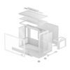 R-CH160-WHNGM0-G DeepCool-CH160-PLUS-Micro-ATX-Chassis-White wr 07a DeepCool CH160 PLUS Micro-ATX Chassis - White