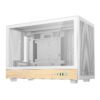 DeepCool CH260 Wood mATX Gaming Chassis White