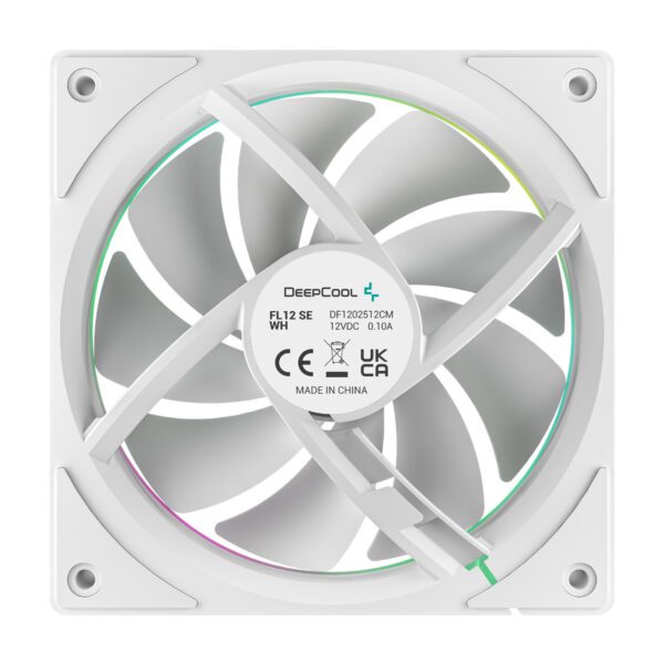 R-FL12SE-WHAPN3-G DeepCool-FL12-3-in-1-ARGB-120mm-Fan-3-Pack-White wr 05a DeepCool FL12 SE 3-in-1 ARGB 120mm Fan 3 Pack - White