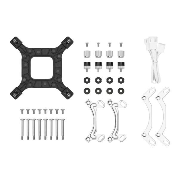 DeepCool LE240 V2 240mm ARGB AIO CPU Liquid Cooler - White