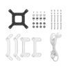 DeepCool LM240 ARGB 240mm AiO CPU Liquid Cooler - White