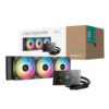 R-LT360VISIONBKAMMC-G-1 DeepCool-LT360-Vision-ARGB-4.5-inch-LCD-All-in-one-CPU-Liquid-Cooler-Black wr 01a DeepCool LT360 VISION ARGB 4.5" LCD All-in-one CPU Liquid Cooler - Black