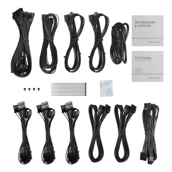 R-PQA00G-FD1B-JGEU-V1 DeepCool Gamerstorm PQ1000G 1000W 80PLUS wr 06 DeepCool Gamerstorm PQ1000G 1000W 80PLUS Gold Fully Modular Power Supply