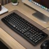 RD-BK-7366 Redragon-BK-7366-Full-size-Ergonomic-Membrane-Office-Keyboard-Black wr 05a Redragon BK-7366 Full-size Ergonomic Wired Membrane Office Keyboard - Black
