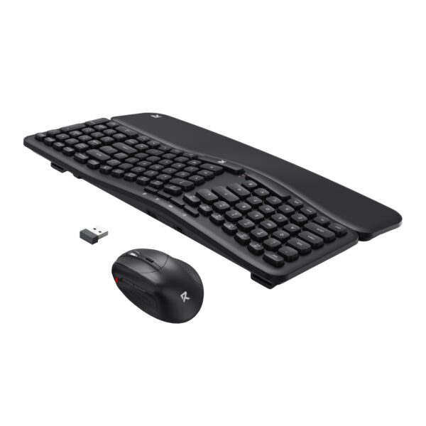 RD-BS-7162MAX Redragon-BS7161-2.4G-Wireless-Keyboard-and-Mouse-Combo-Black wr 05a Redragon BS7161 2.4G Wireless Keyboard and Mouse Combo - Black