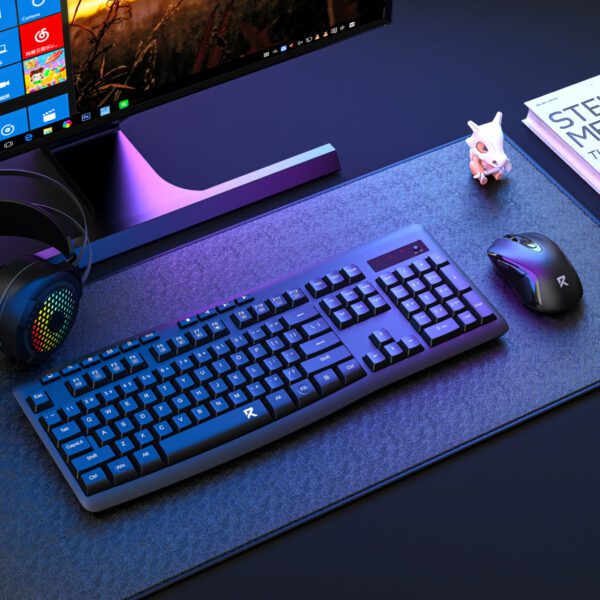 Redragon BS-7367-A Wireless Keyboard and Mouse Combo - Black