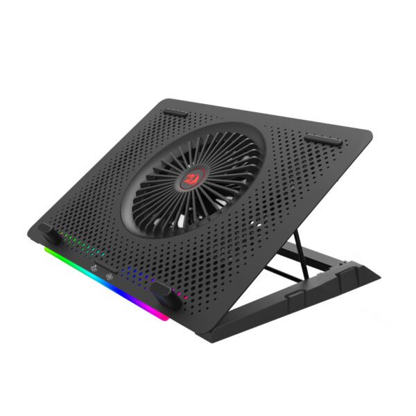 REDRAGON Dual USB 5 Fan RGB Gaming Notebook Stand
