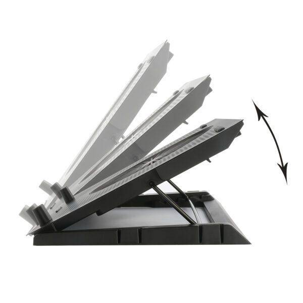 REDRAGON Dual USB 5 Fan RGB Gaming Notebook Stand