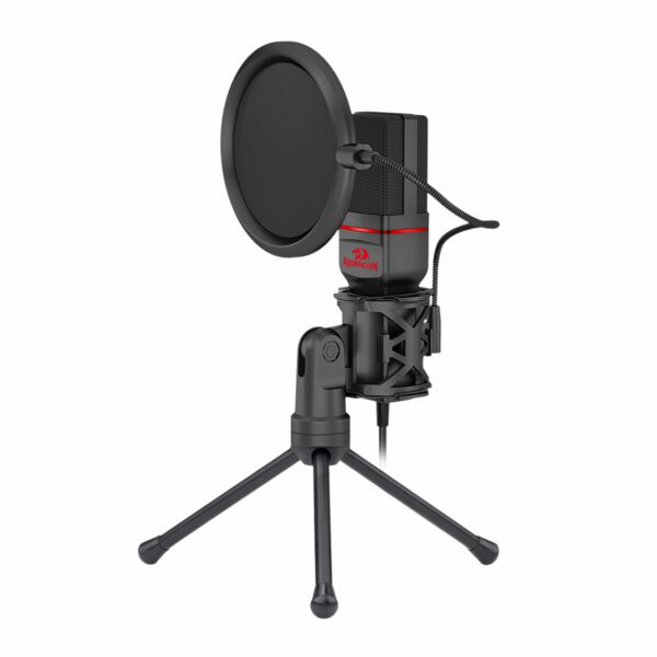 RD-GM100 REDRAGON-SEYFERT-3.5mm-Aux-Gaming-Mic-and-Tripod-–-Black wr 01 REDRAGON SEYFERT 3.5mm Aux Gaming Mic and Tripod - Black