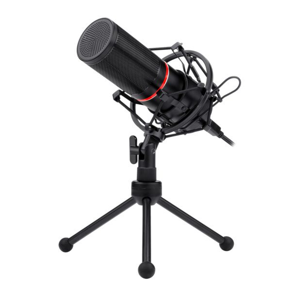 RD-GM300 REDRAGON-BLAZAR-Cardioid-USB-Gaming-Mic-and-Tripod-–-Black wr 03 REDRAGON BLAZAR Cardioid USB Gaming Mic and Tripod - Black